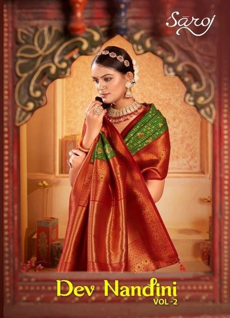 Saroj Dev Nandini Vol 2 Festive Soft Silk Sarees