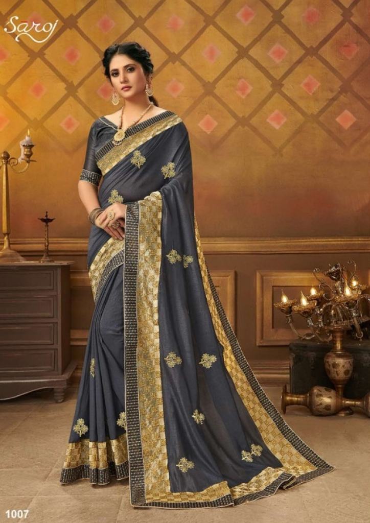 Saroj Presents  Divyajyoti  Festive Wear Sarees Collection