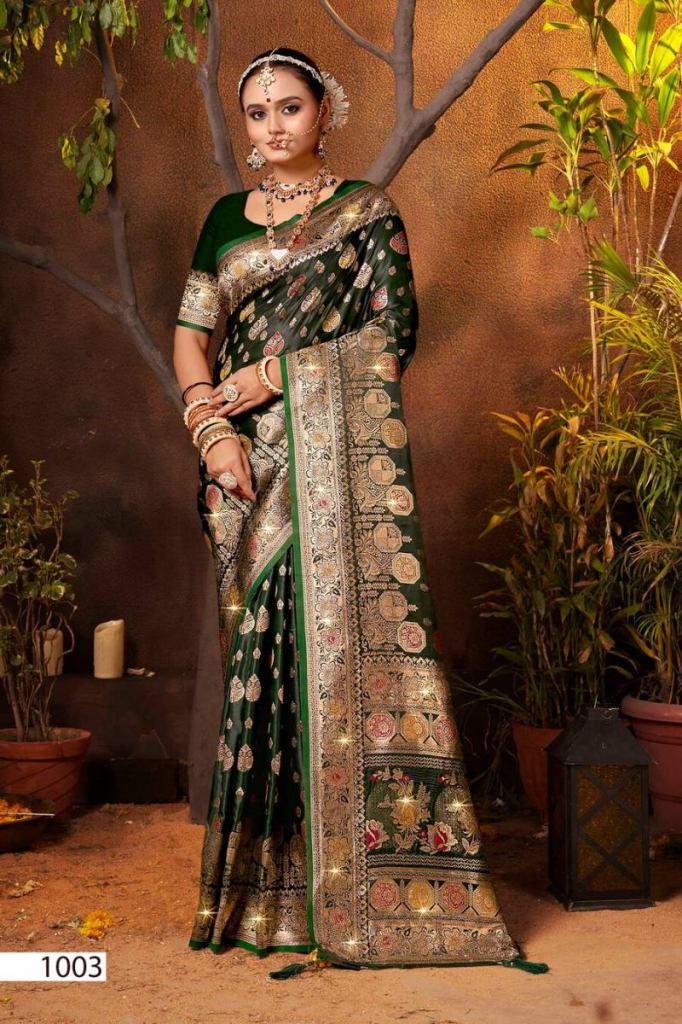 Saroj English Satin Saroski Vol 3 Saree