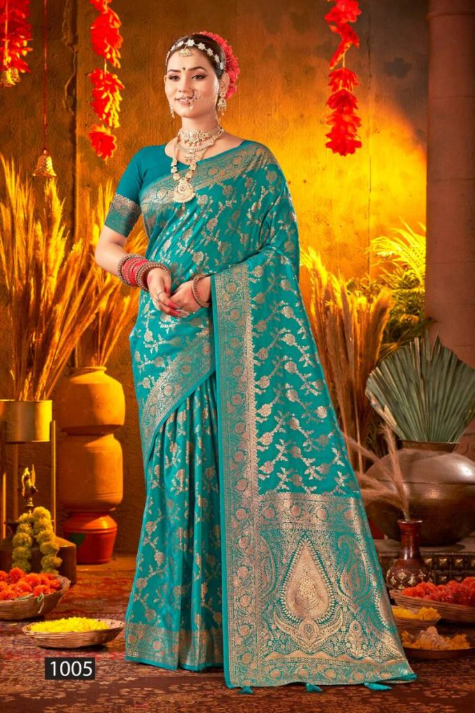 Saroj Gauri Priya Silk Vol 1 Festive Wear Sarees