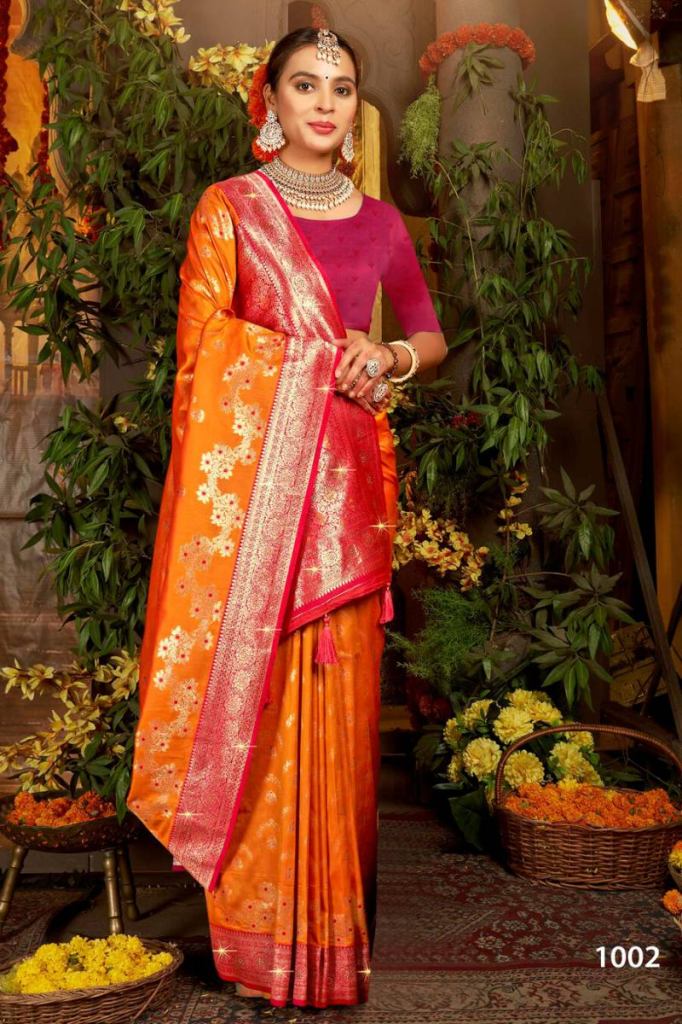 Saroj Gulaab Silk Saroski Vol 1 Saree