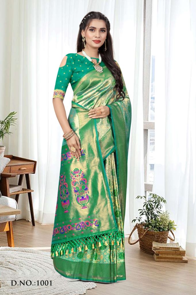 Saroj Jardoshi Silk Vol 1 Fancy Designer Heavy Rich Pallu Saree Collection