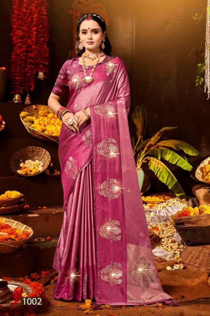 Saroj Kaanya Shree Satin Saroski Vol 2 Saree