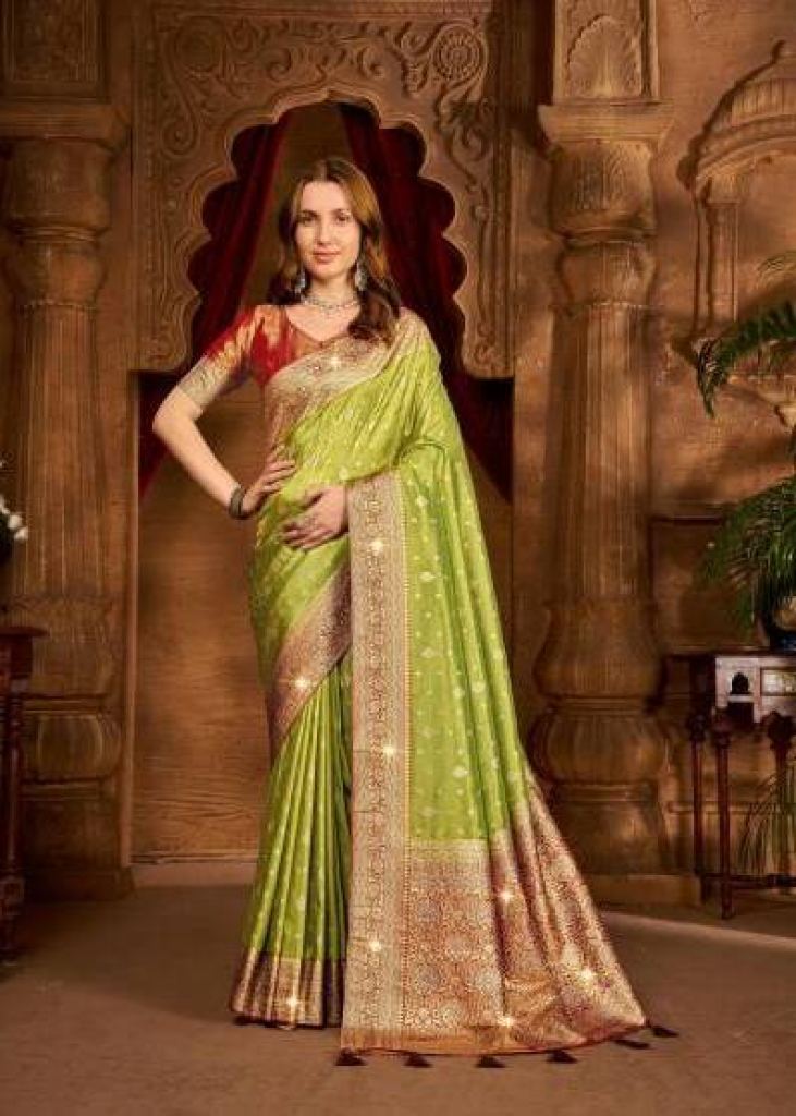 Saroj Kaavisha Tissue Saroski Vol 1 Designer Sarees