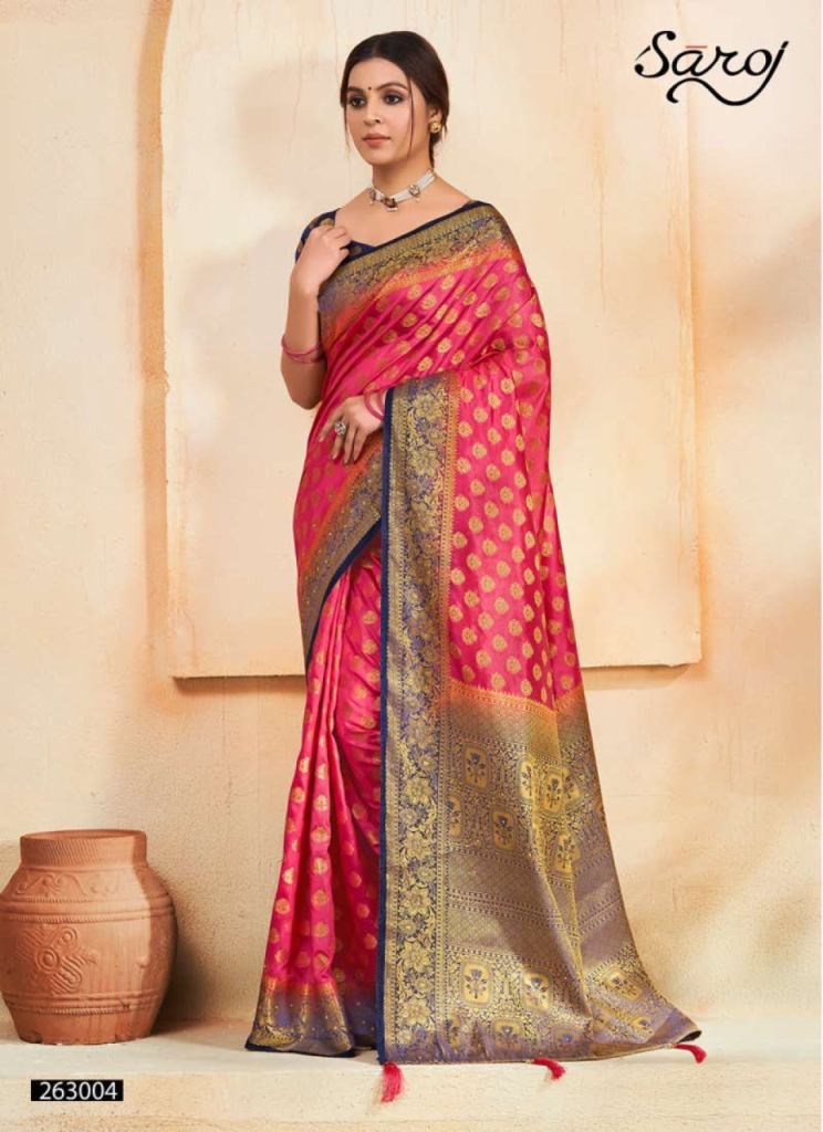 Saroj Kanaklata  Soft Silk print Saree 