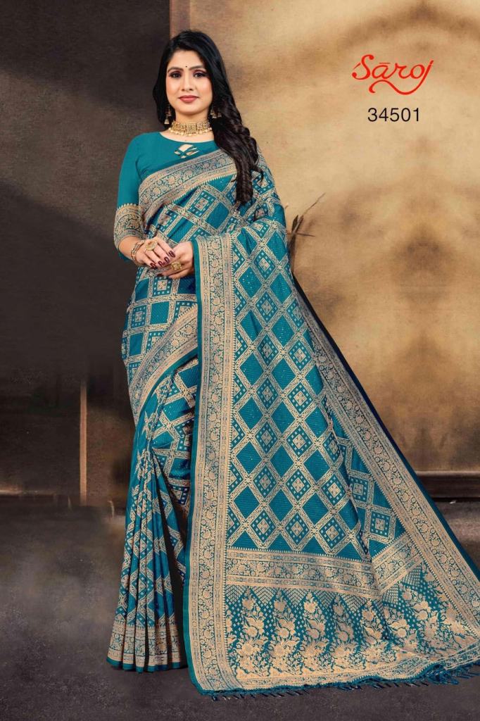 Saroj Kora Silk Vol 2 Heavy Silk Designer Saree Collection