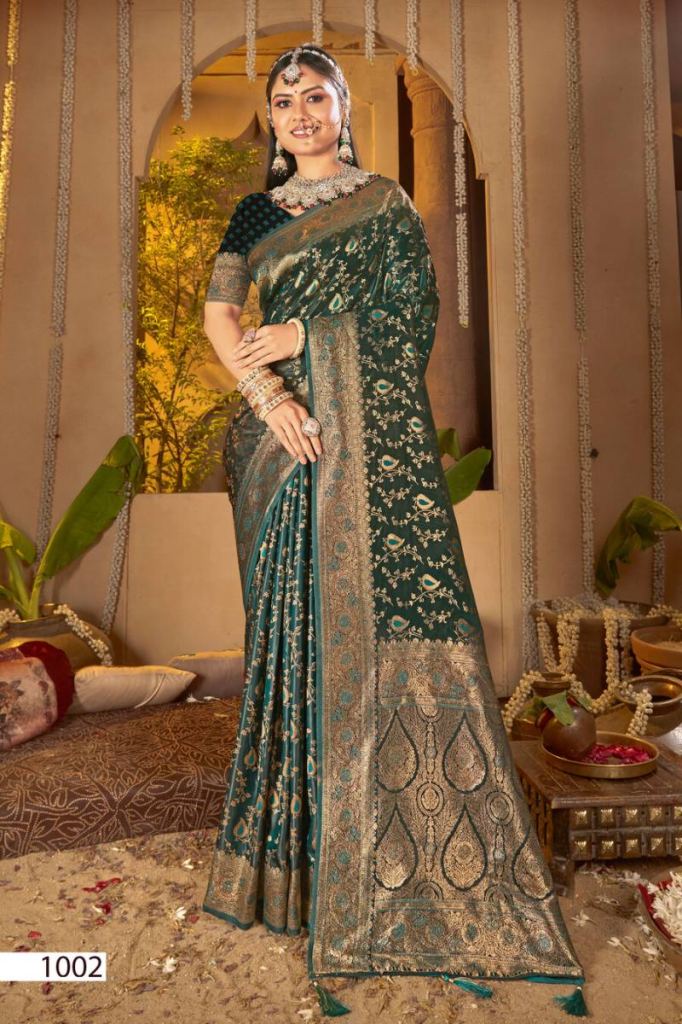 Saroj Krishnaleela Satin Saroski Vol 2 Saree