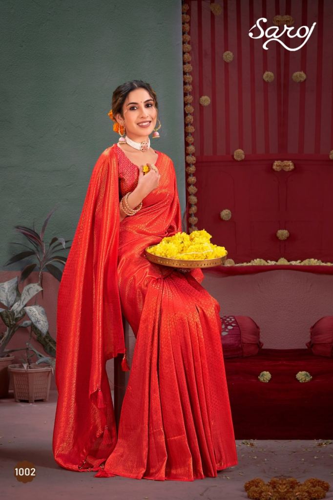 Saroj Mrumaya Latest Stylish Soft Silk Saree Collection
