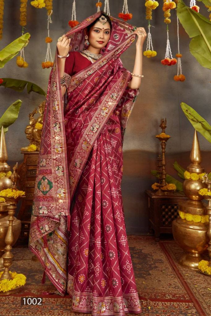Saroj Prarambh Silk Siroski Vol 1 Saree