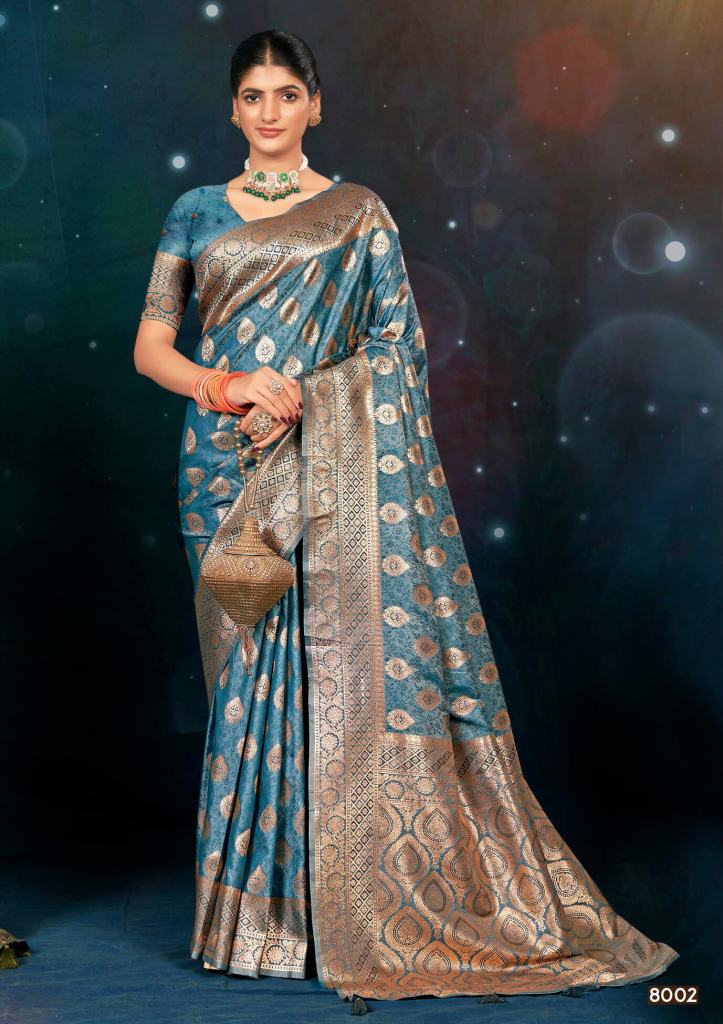 Saroj Preet Bahar Saroski Vol 8 Traditionl Saree