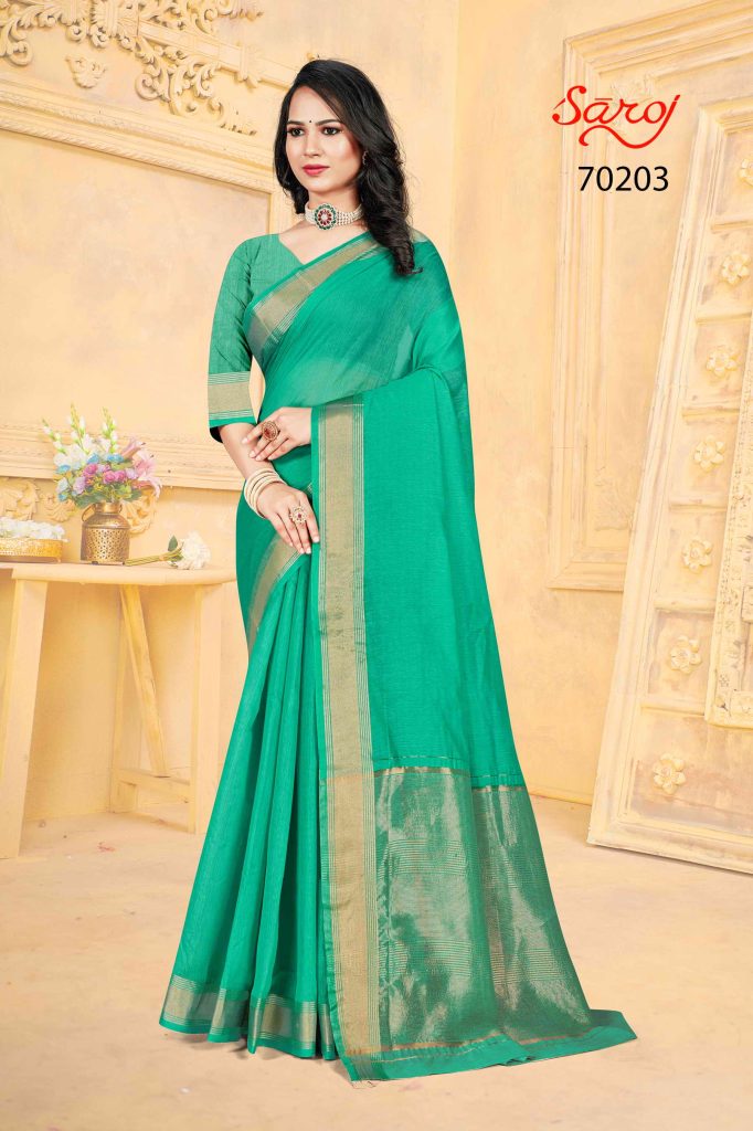 Saroj Ruaab Regular Wear Soft Silk Saree Collection