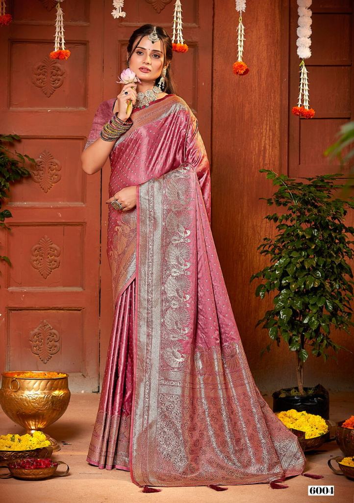 Saroj Saheli Satin Saroski Vol 6 Saree