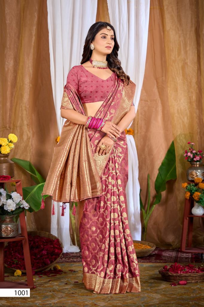 Saroj Saniya Silk Saroski Vol 1 Saree