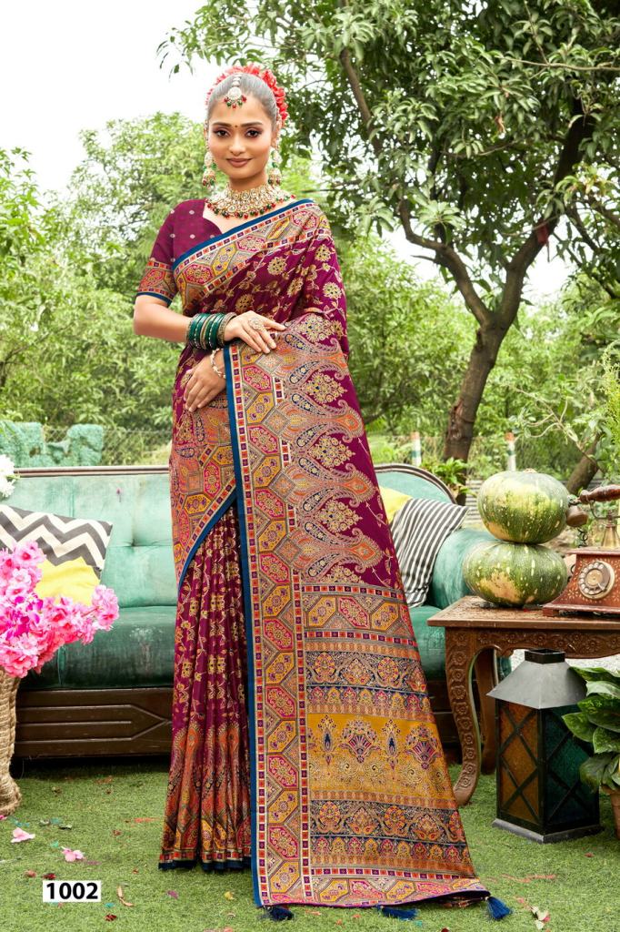 Saroj Sarvmangla Silk Saroski Vol 1 Designer Saree