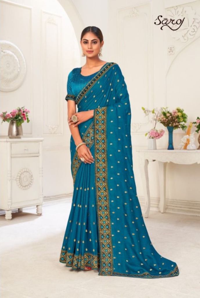 Saroj Tamanna Festive Wear Khumari Silk Sarees Catalog
