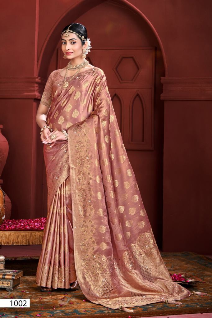 Saroj Varnika Satin Saroski Vol 1 Saree