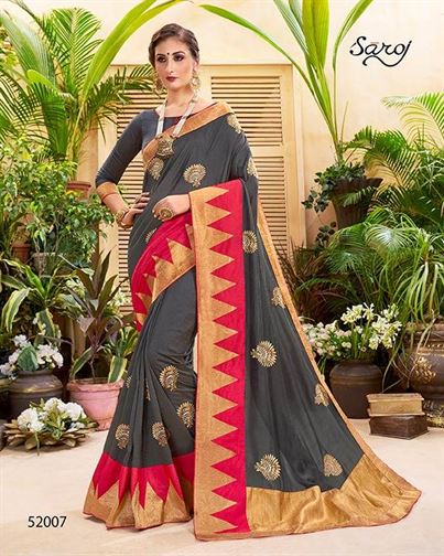 Saroj by Sanskruti Heavy Silk Designer Saree Collection