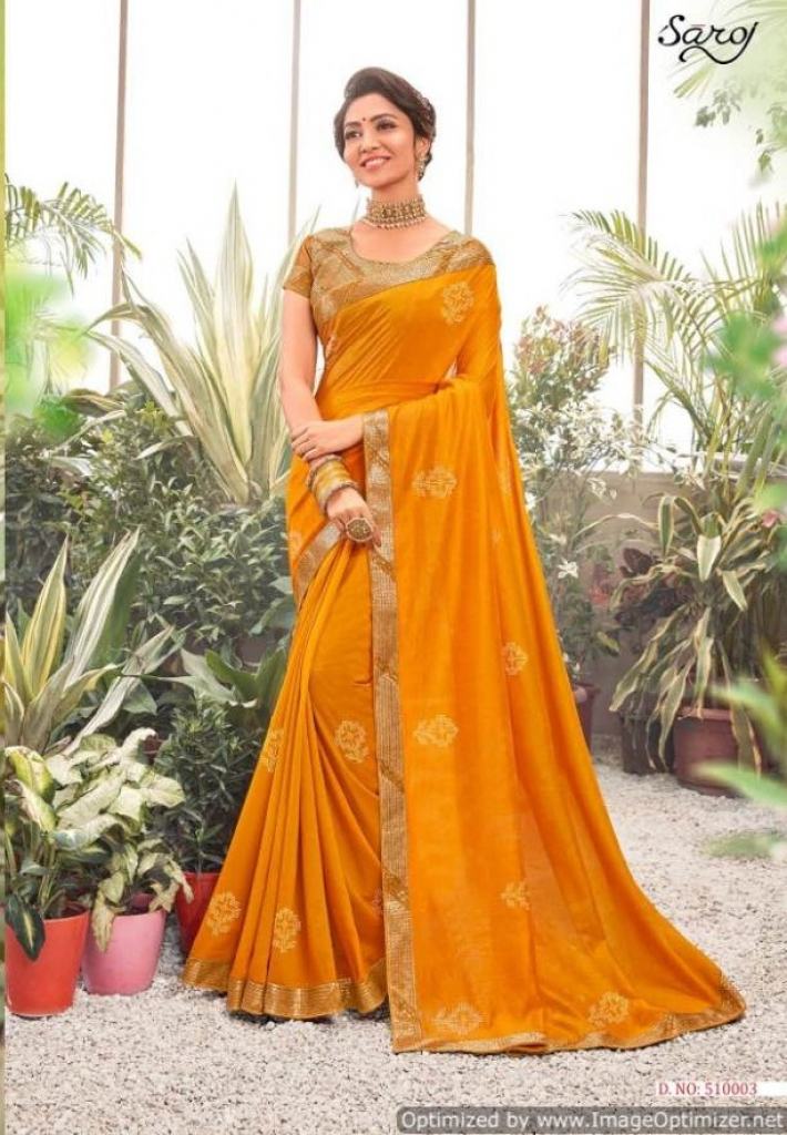 Saroj presents  Bansuri  Designer Saree Collection