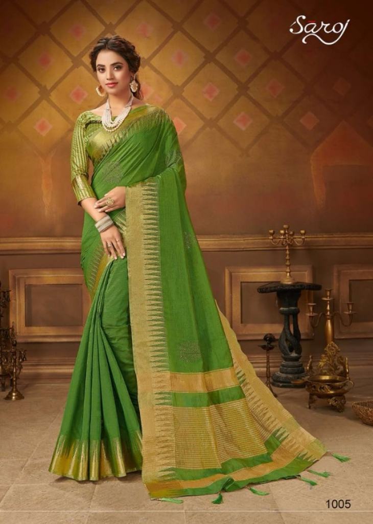 Saroj presents Juhi Festive Wear Sarees Collection