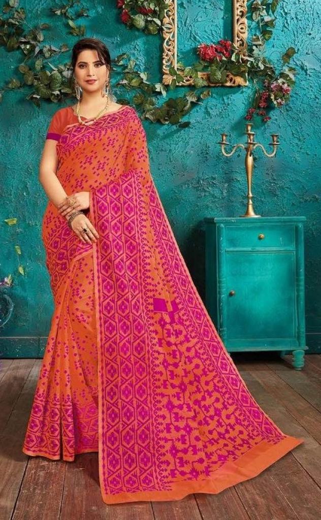 Saroj  presents Monisha  Daily Wear Saree Collection