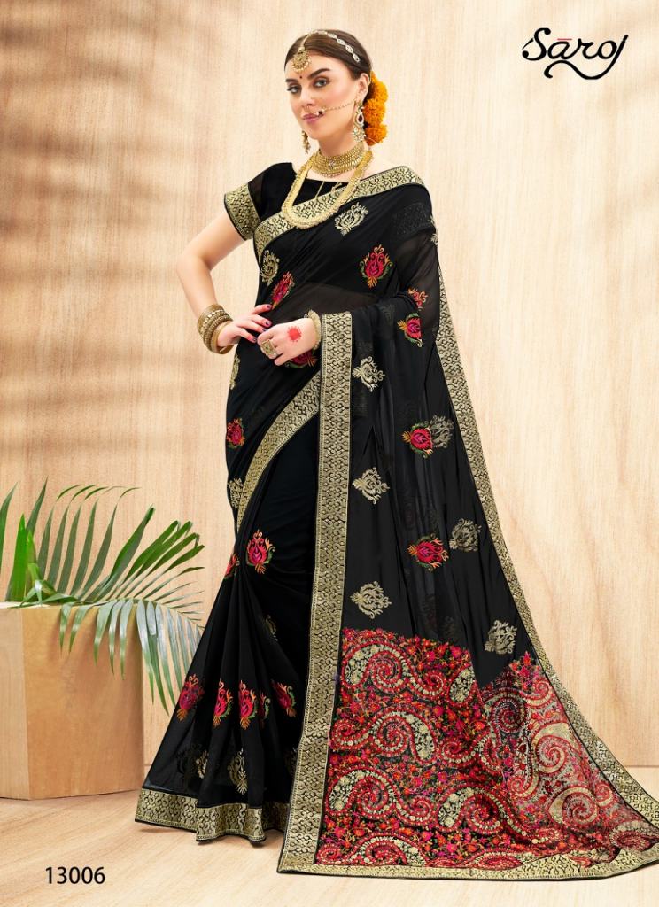 Saroj presents Sakhi Designer Saree Collection 	