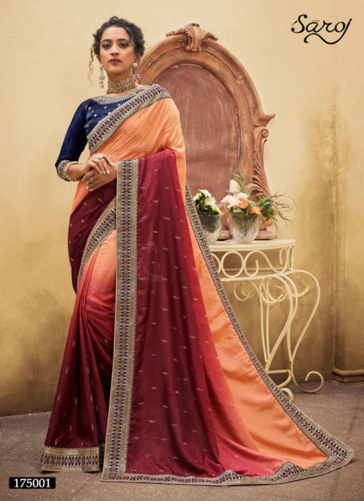  EMBROIDERY WORKED SAREES
