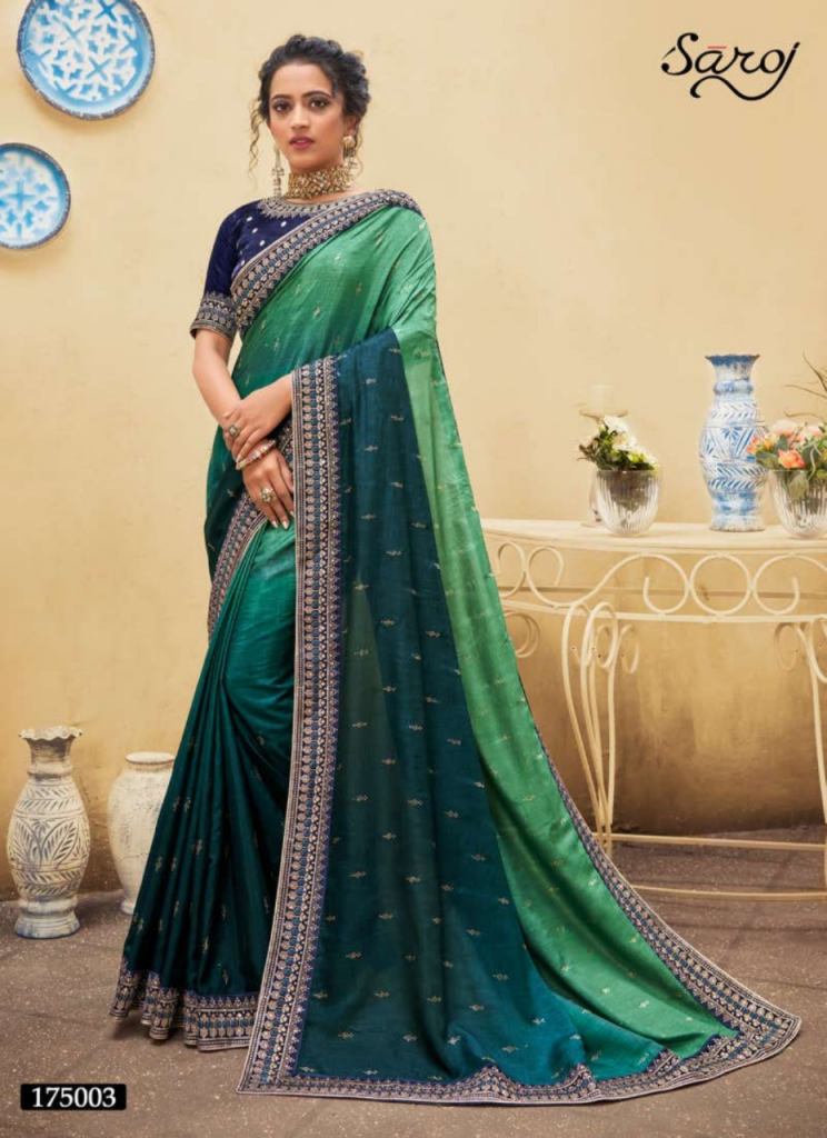  EMBROIDERY WORKED SAREES