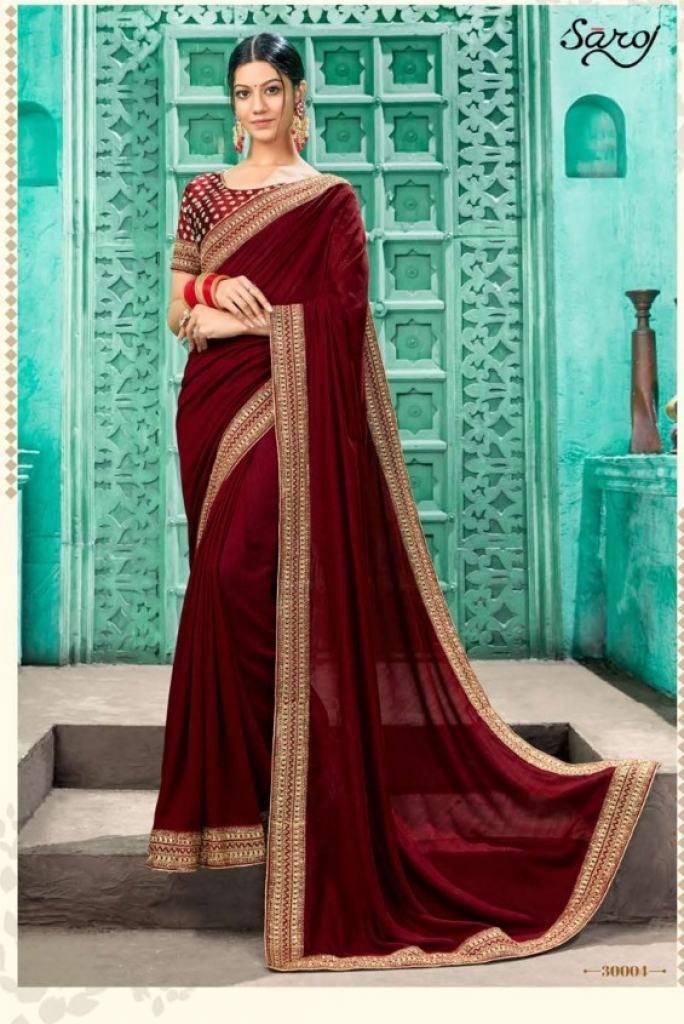 Saroj presents Shagun Designer Sarees Collection