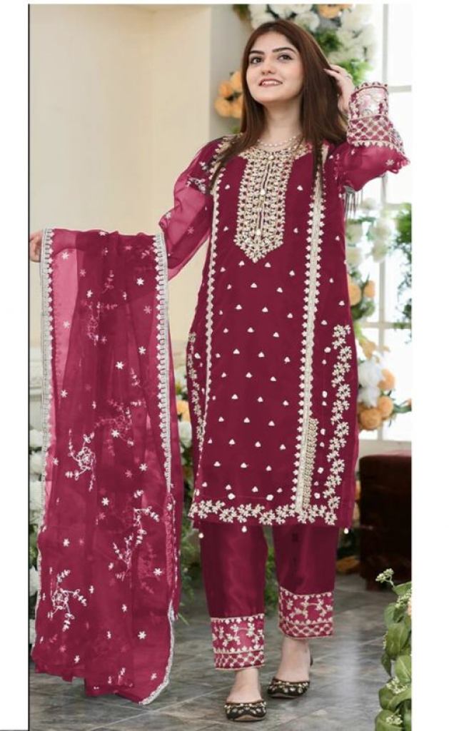 Saya 002 Designer Embroidered Pakistani Suit Collection