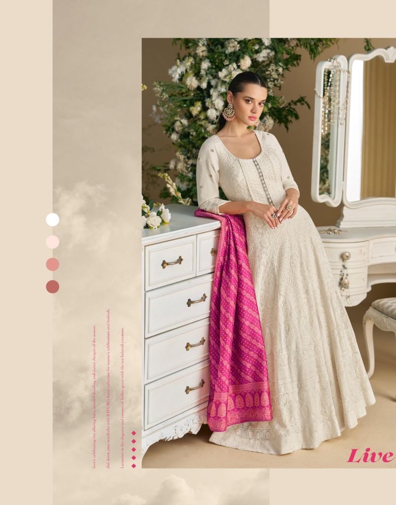 Sayuri Dawat Embroidered Gown And Dupatta