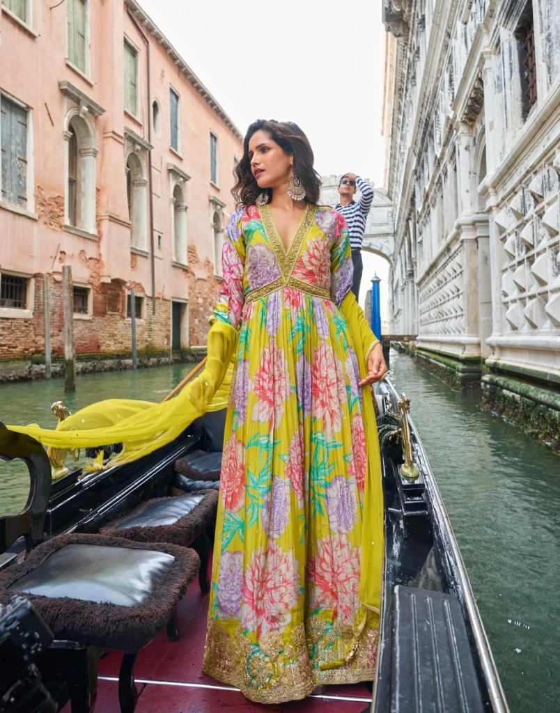 Sayuri Geet Embroidered Work Designer Gown