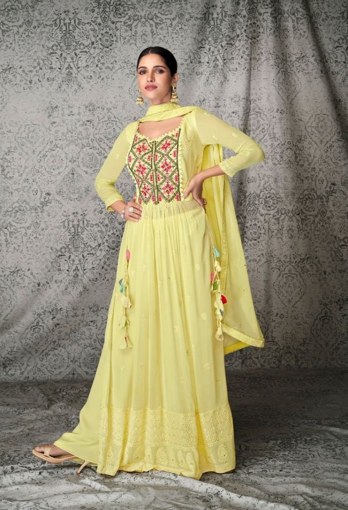 Sayuri Iqraar 152 Series Georgette Embriodery Designer Salwar Suits