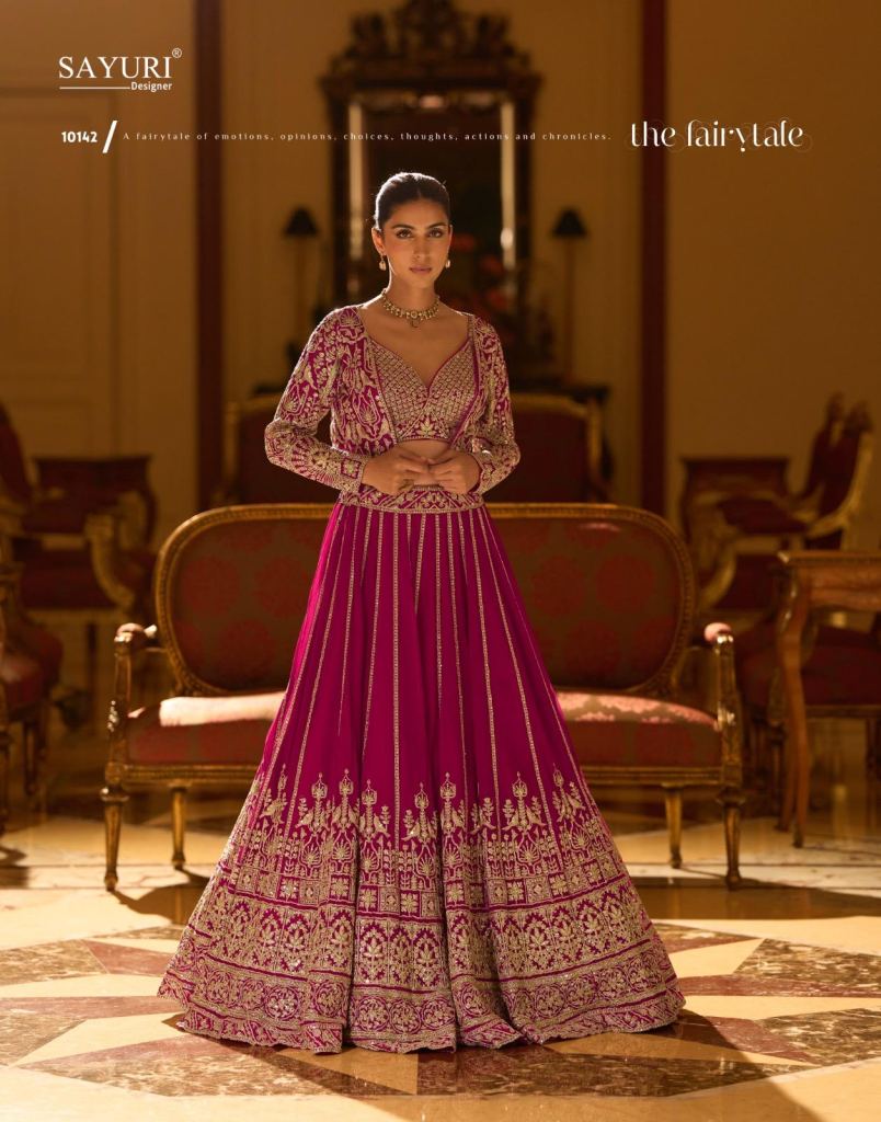 Sayuri Kamini Embroidered Stylish Designer Lehenga Choli