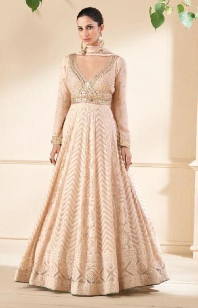 Sayuri Onaya Wedding Wear Real Georgette Embroidery Gown Collection