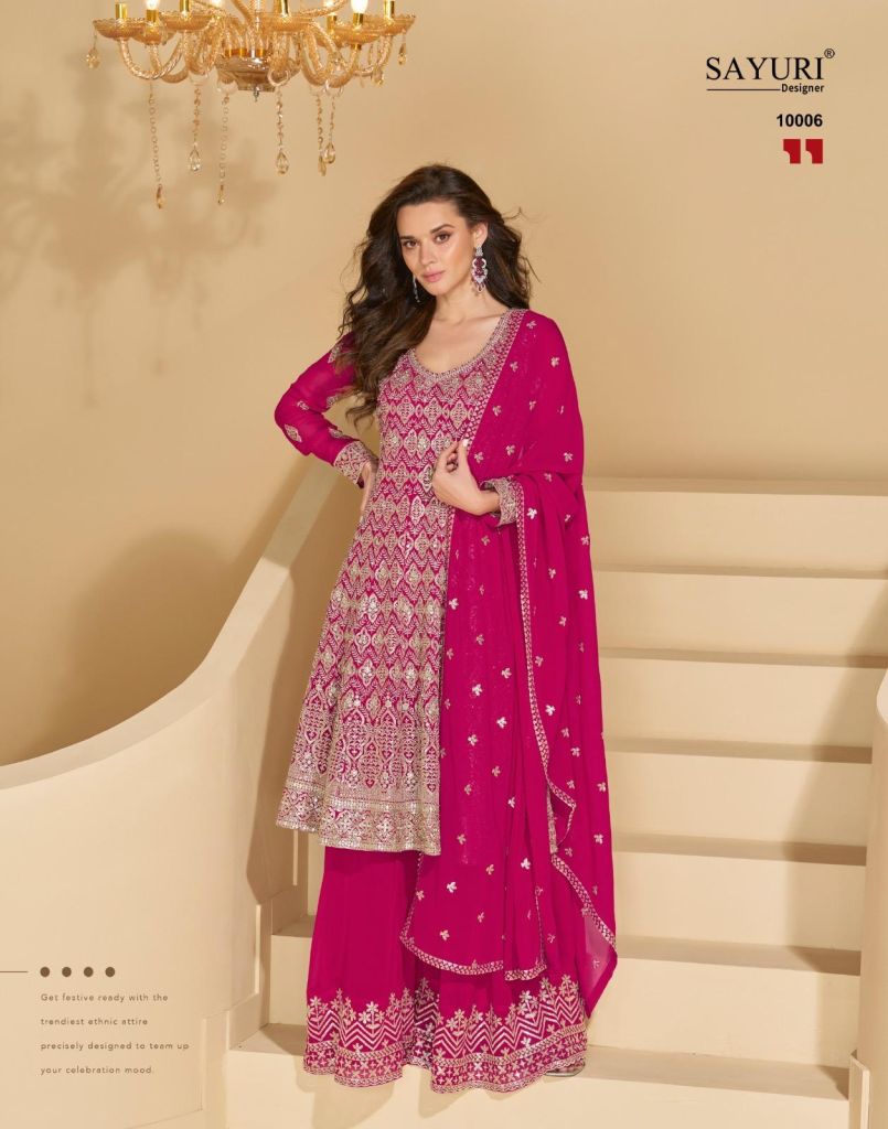 Sayuri Sargam Embroidered Party Wear Salwar Kameez