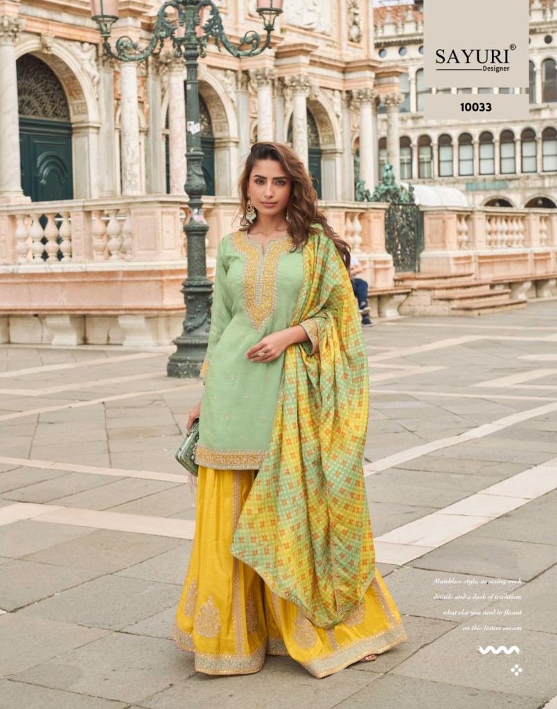 Sayuri Taj Simar Embroidered Designer Salwar Kameez