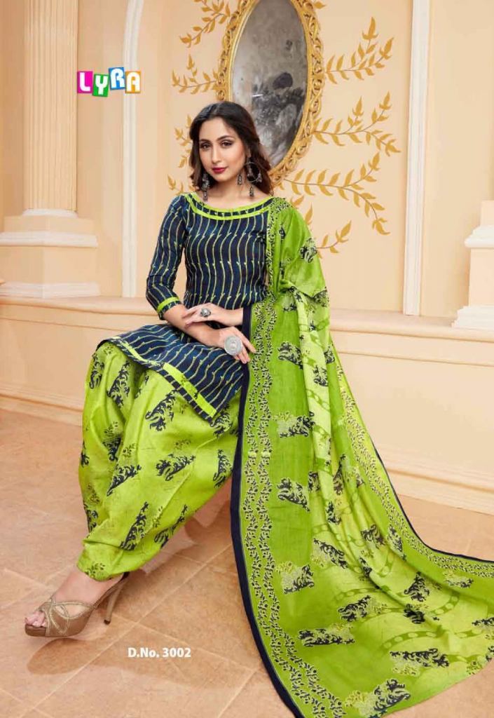 Sc Lyra vol 3  Buy Wholesale Cotton dress material at lowest price in India