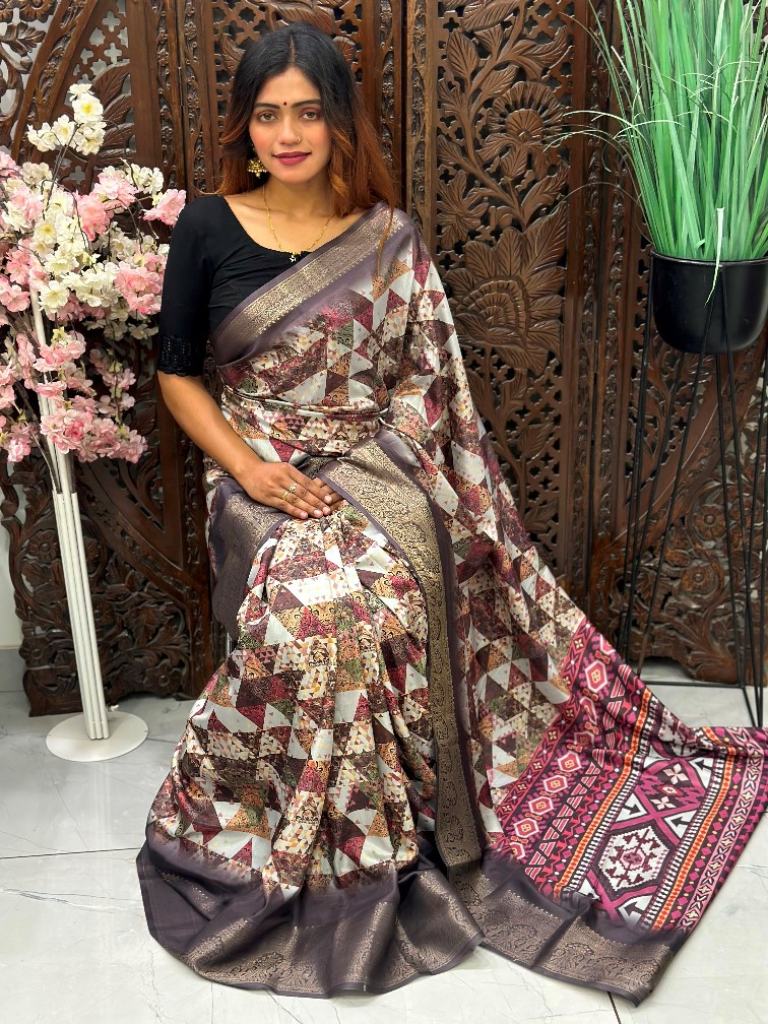 Scmd Ganesha A Dola Saree