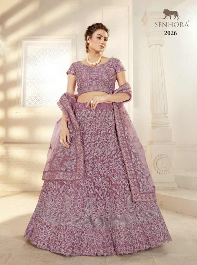 Senhora Sangeet Bridal Heritage Vol 10 Catalog Exclusive Wedding Lehengas