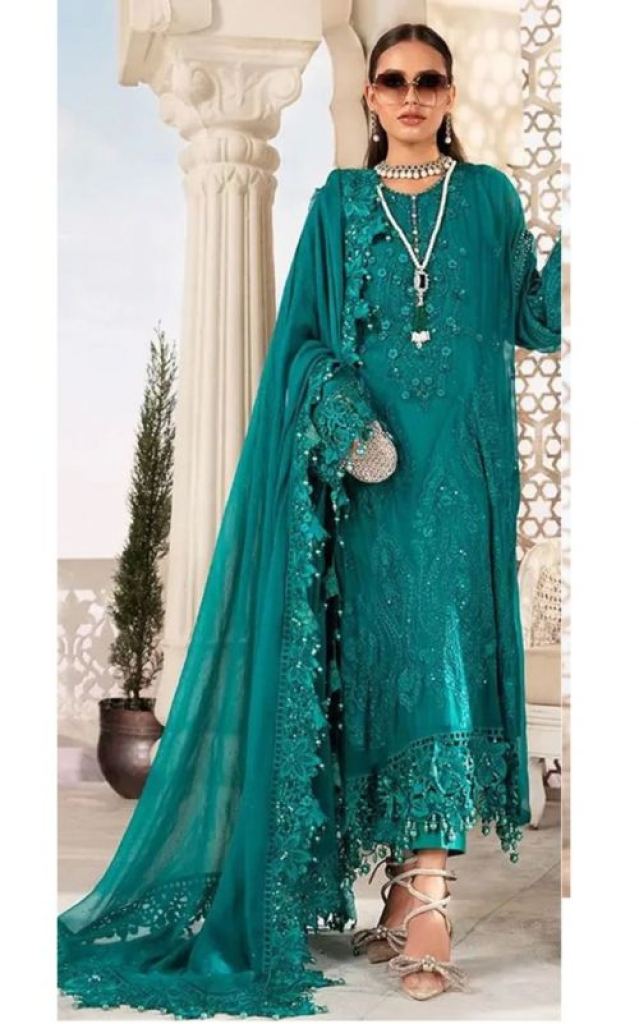 Serene Maria B Chiffons  vol 2 Georgette Pakistani salwar suits