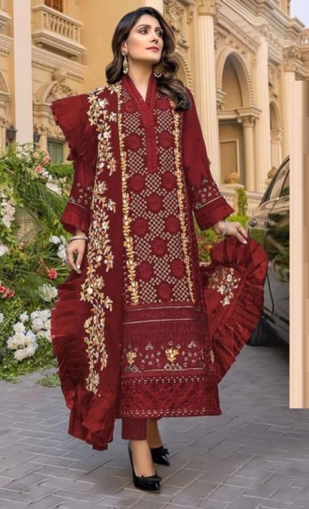 Serene S 58 Embroidery Pakistani Salwar Kameez Collection