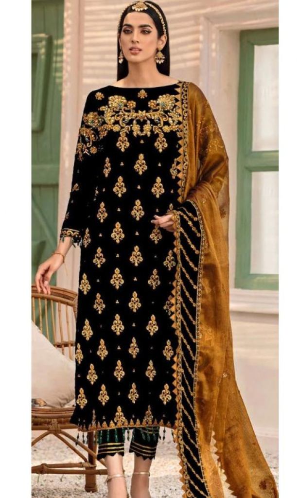 Serine 94 Heavy Embroidered Designer Salwar Suit Collection
