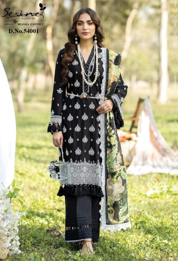 Serine Adan Libas Fuchsia Pakistani Suit Collection
