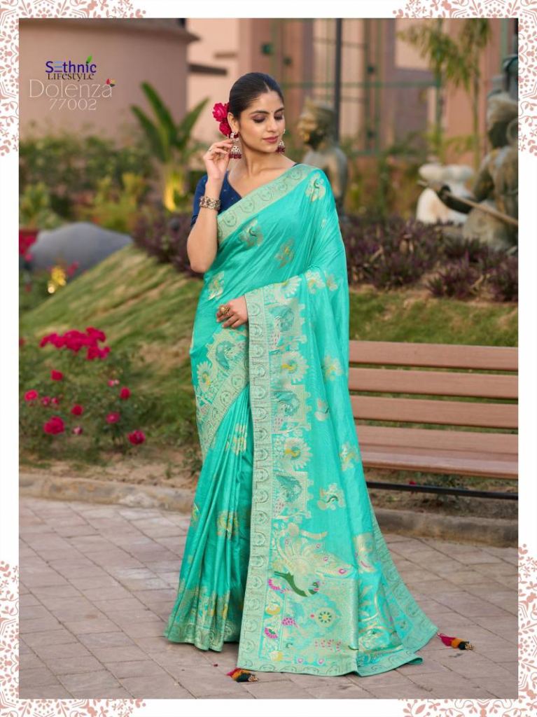 Sethnic Dolenza Meenakari Saree