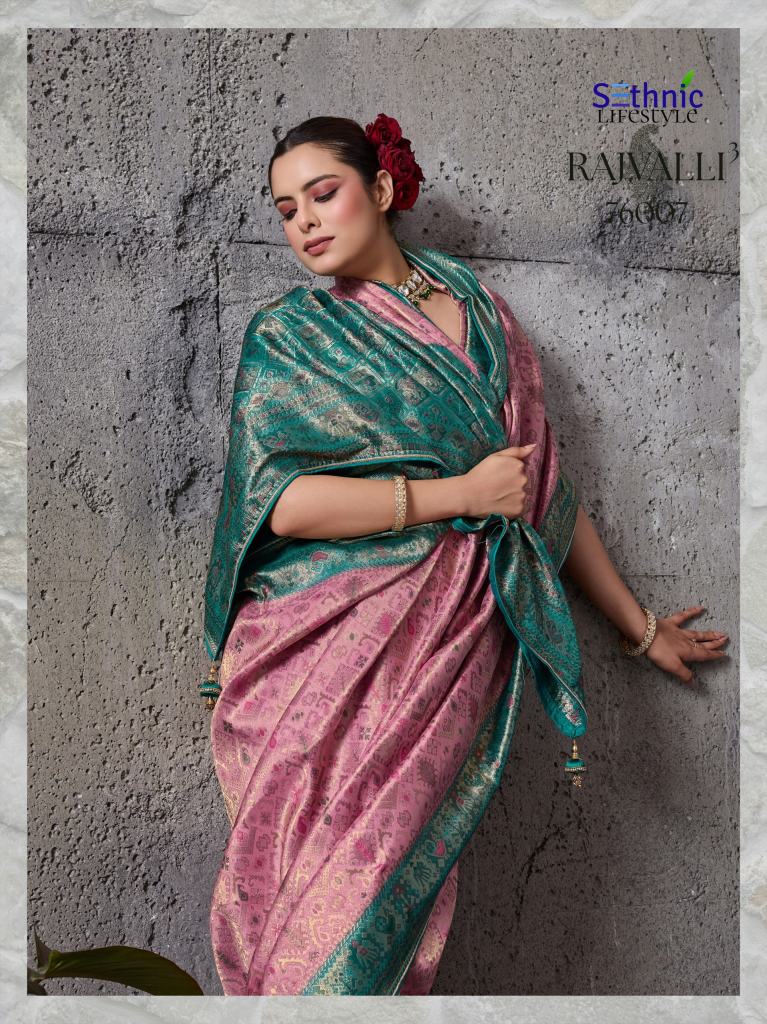 Sethnic Rajvalli 3 Traditional Wear Saree