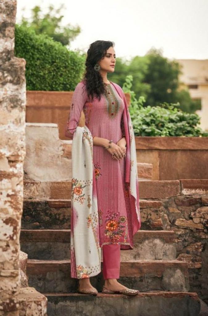 Shahnaz  presents Gulshan vol 5 Designer Dress Material