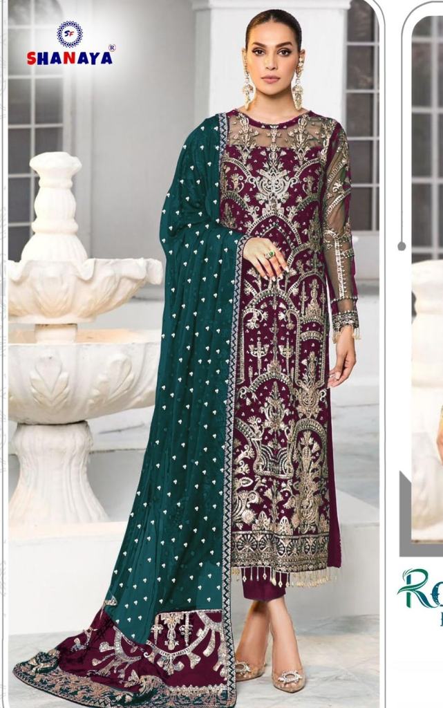 Shanaya Rose Premium Edition S 132 Designer Pakistani Suit Collection