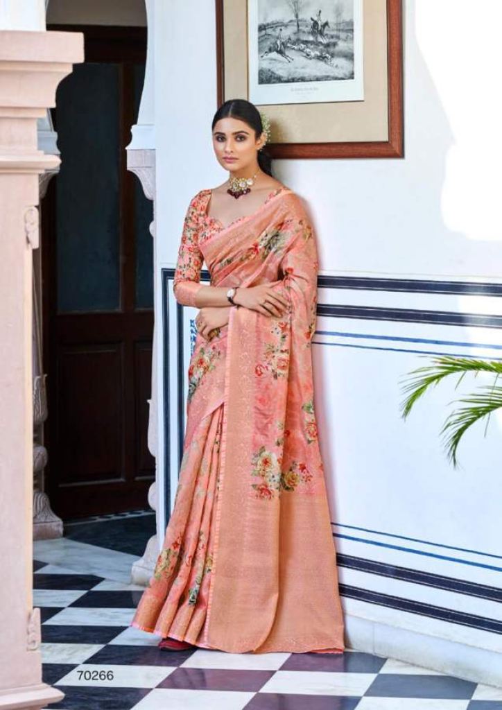 Shangrila Shimona Viscouse Digital  2 Printed Sarees Catalog