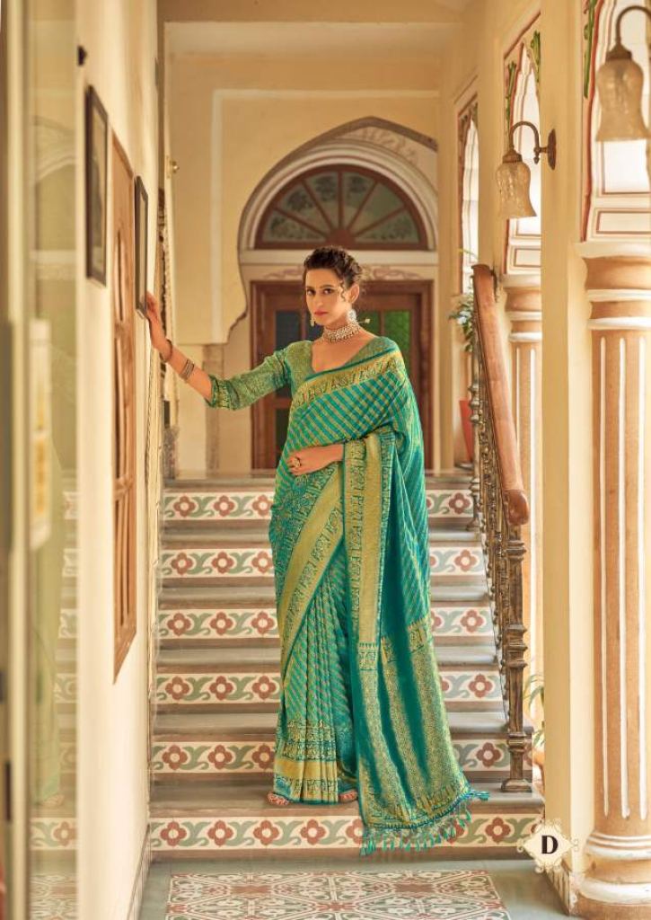 Shangrila South Catalog Pure Silk Designer Festive Wear Sarees