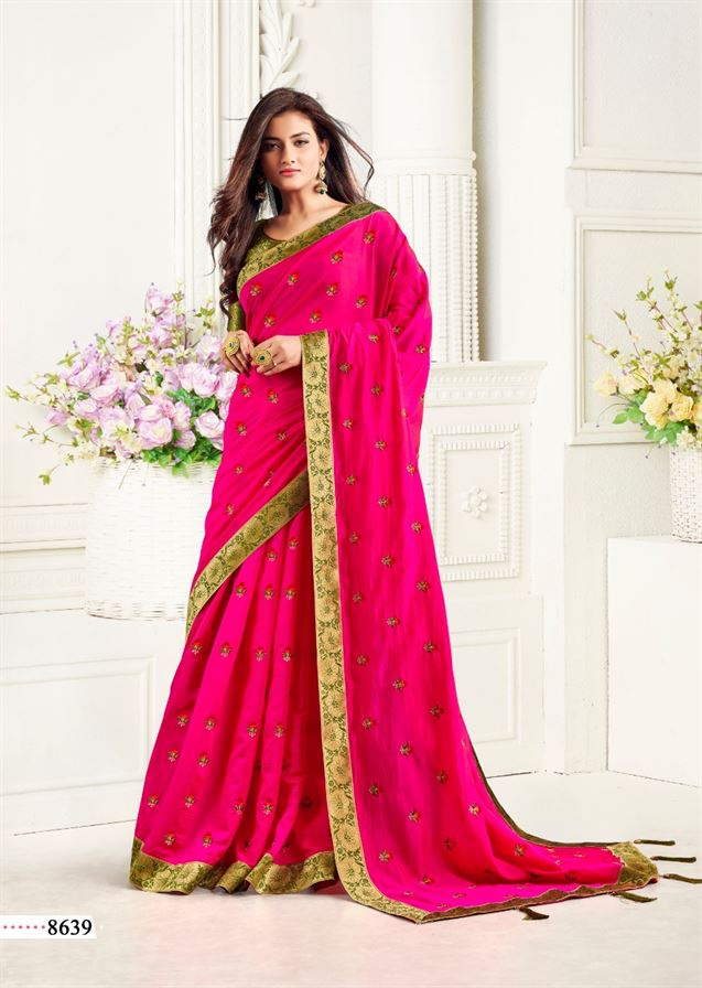 Shangrila present Paalki wedding wear sarees catalogue